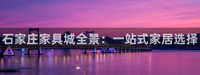 球盟会官方网站：石家庄家具城全景：一站式家居选择