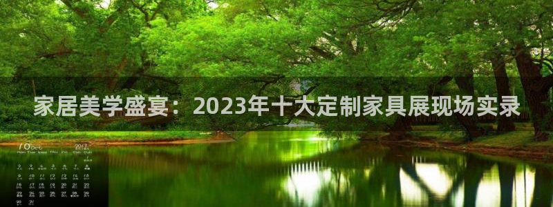 球盟会官网入口：家居美学盛宴：2023年十大定制家具展现场实